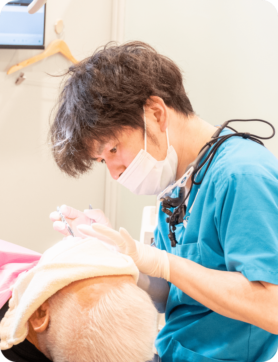 院長 診療の様子